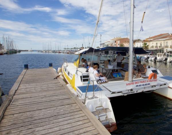 Catamaran Outing on Etang de Thau